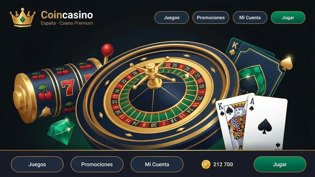 Juegos de casino en Coincasino